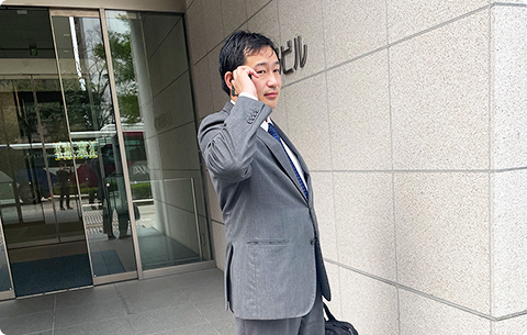 OA機器の営業として活躍するI.Kさん